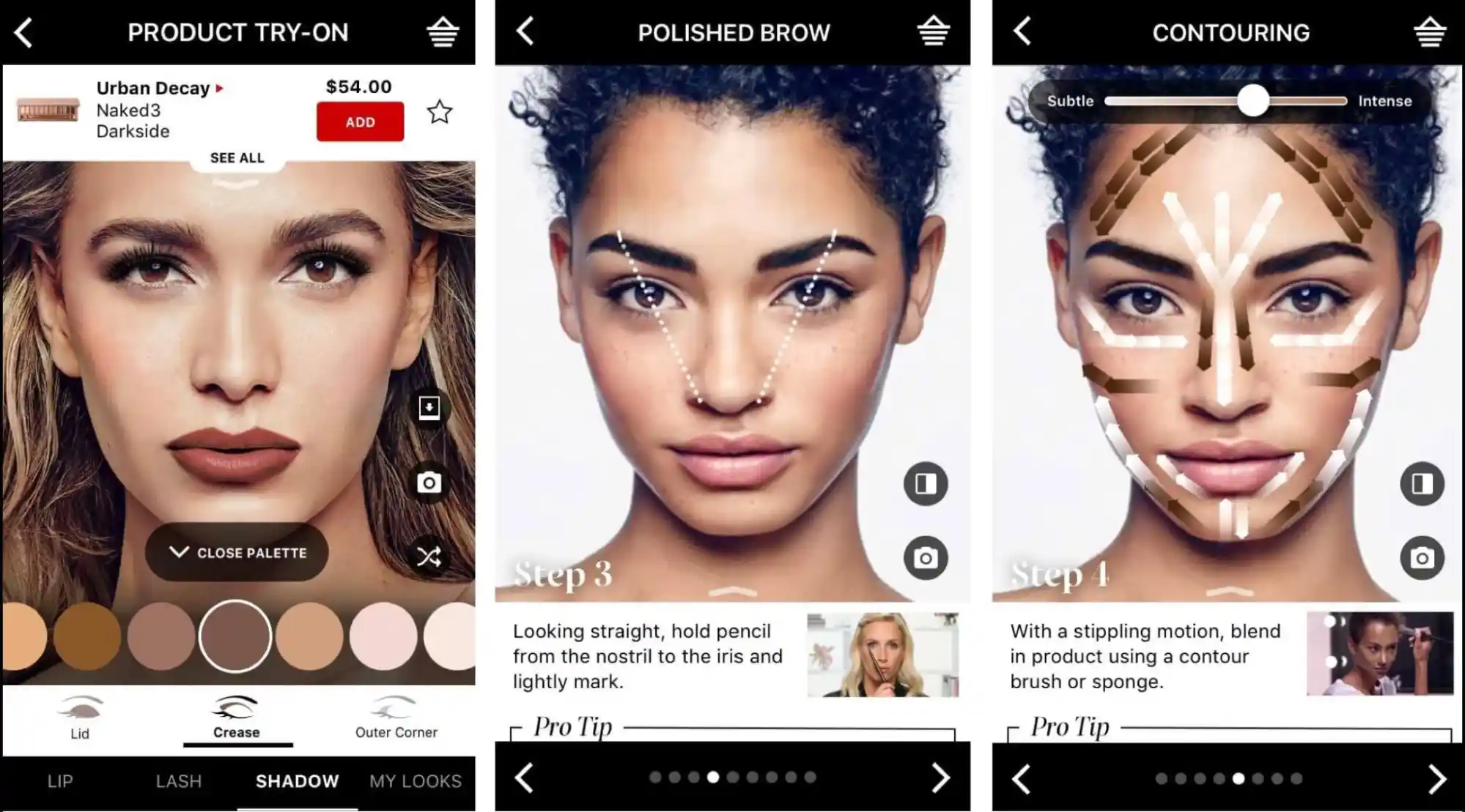 sephora virtual artist ar makeup try on