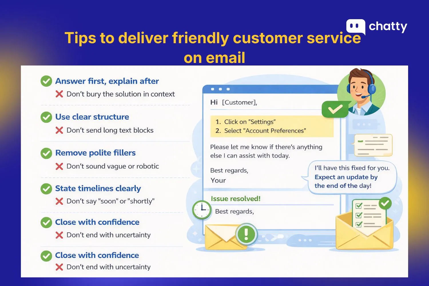 Email support