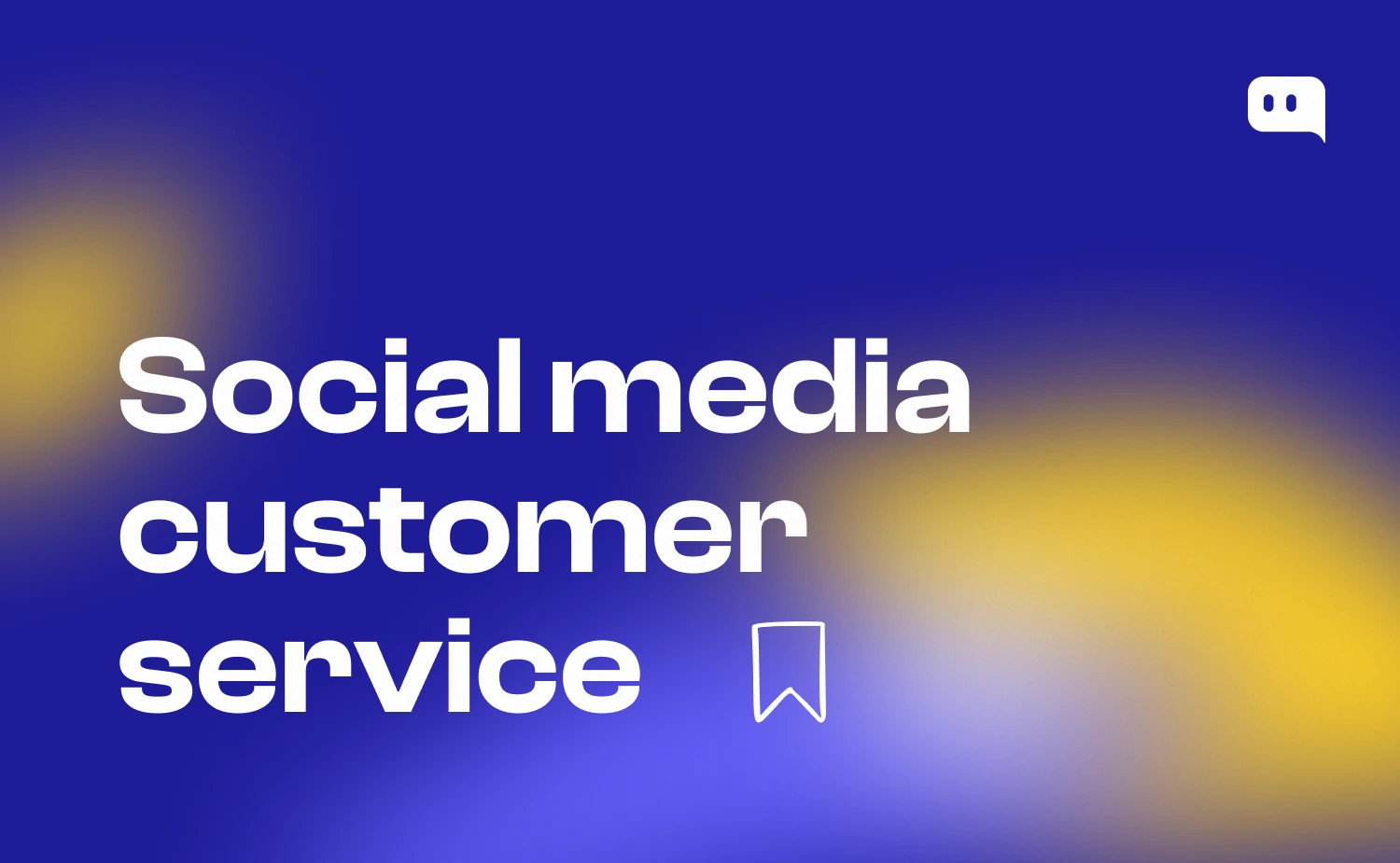 Social media customer service blog thumbnail